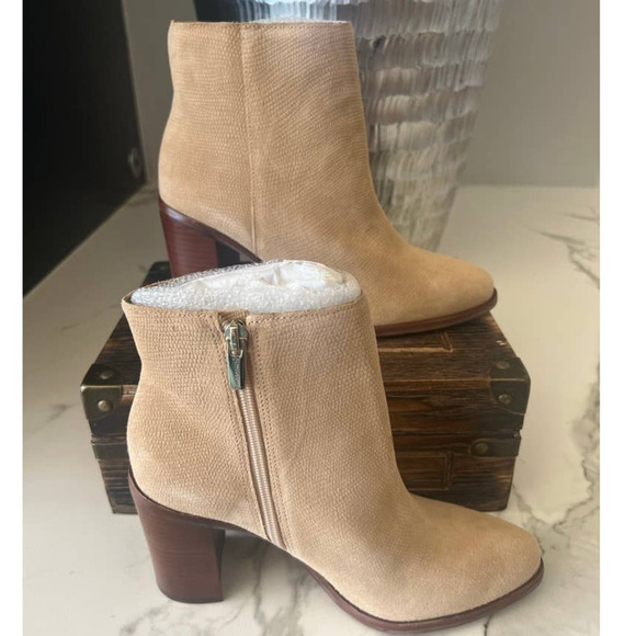 Vince Camuto Paitrilla Booties in Tan - Picture 6 of 9
